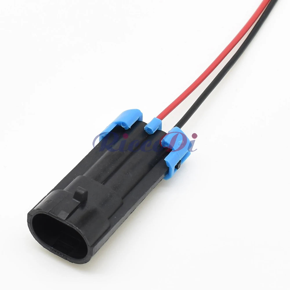 2 Pin 1.5mm Water Temperature Sensor Connector 12162000 12052641 DJ7024-1.5 for Buick Lacrosse GL8