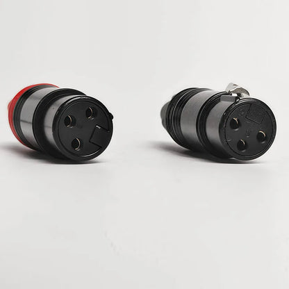 3 Pin XLR Male to Female Adapter Connector Mic Audio Plug Converter for Microphone Mixer Amplifier Sound Equipment
