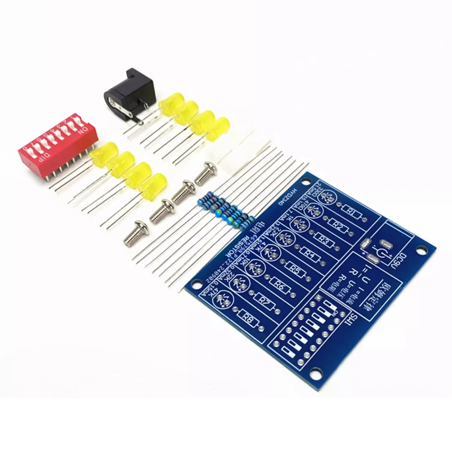 LED Lamp Current Test and Ohm’s Law Verification Board for DIY Electronics Teaching and Experiment
