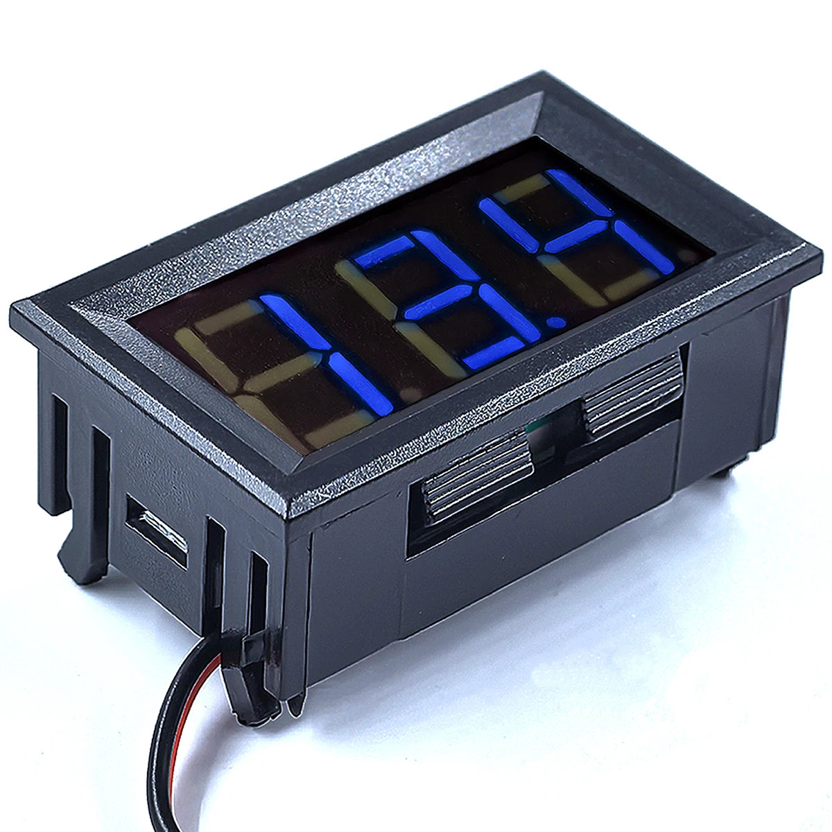 DC 4.5V-30V Digital Voltmeter Ammeter 0.56 Inch Two-Wire LED Display Voltage Current Meter for Car Motorcycle and DIY Electronics