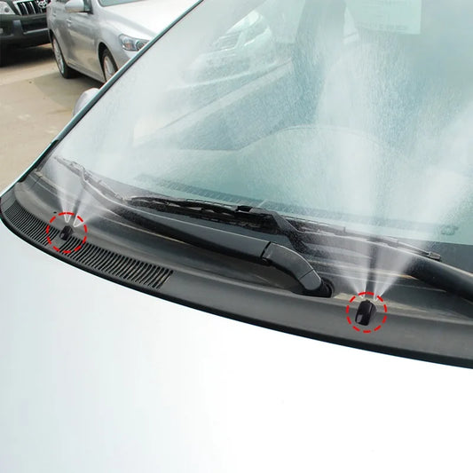 10/1Pcs Car Windshield Wiper Washer Spray Nozzle for Most Car Model Auto 3 Holes Windshield Washer Nozzles Wiper Water Spray Jet
