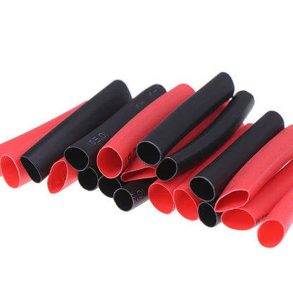 New 127Pcs Black Glue Weatherproof Heat Shrink Sleeving Tubing Tube Assortment Kit