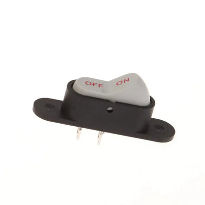 1/5PCS White 2 Pin Light ON/OFF 250V 6A AC AMP 125V 10A Electric Wok Home Start Switch Boat Button Switch