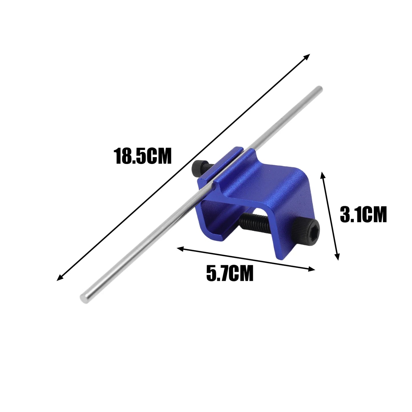 Chain Alignment Tool SuitableQuick Accurate Alignment Tool Universal for Motorcycle ATV Bike Sprocket Sport Dirt Bike Black/Blue
