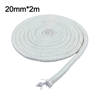 1pcs Fireproof Sealing Rope High-Temperature Resistant Sealing Rope For Fireplaces & Stoves Boilers For Airtight Seal