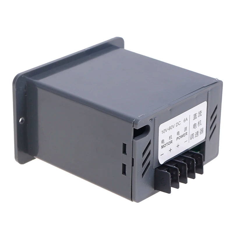 New 12V 24V 36V 48V PWM DC Motor Speed Controller Reversible Switch 6A Regulator