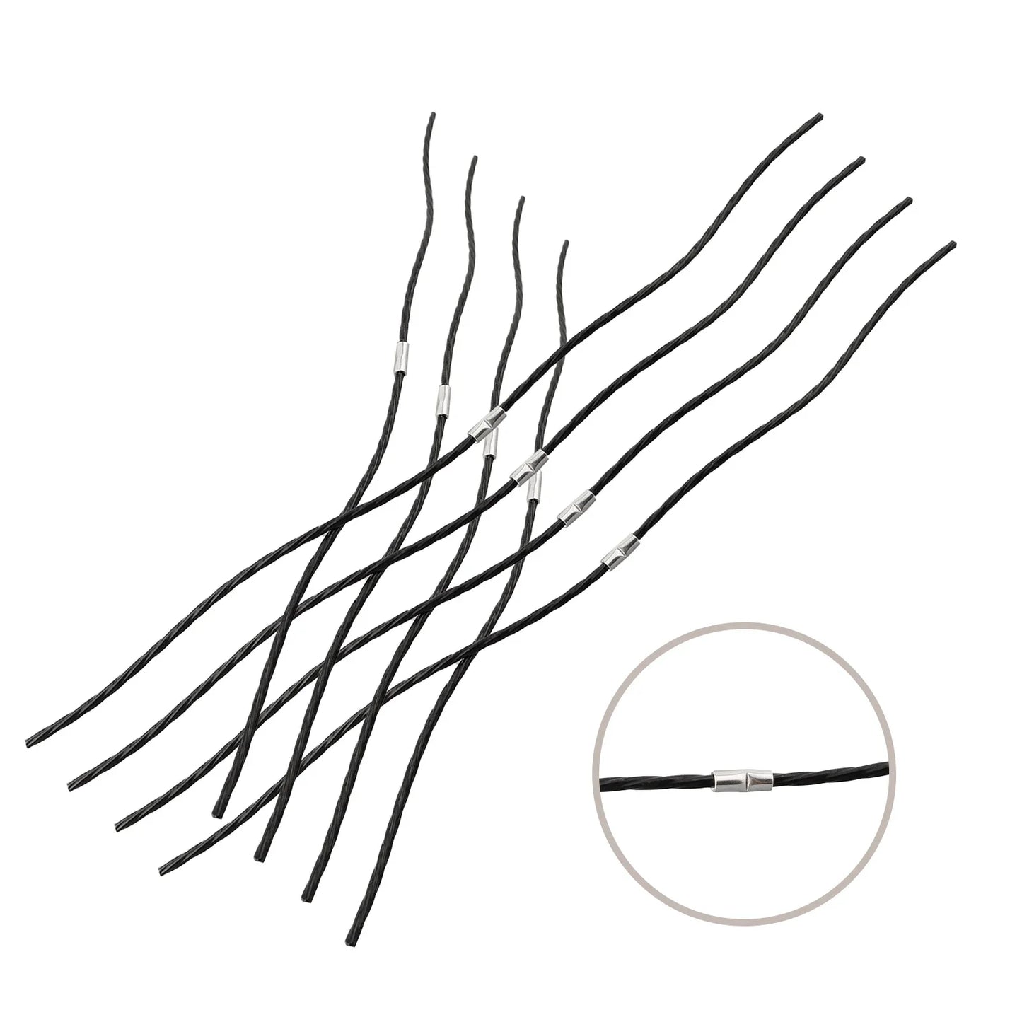 20 Pcs Trimmer Line Nylon For Bosch F016800431&F016F04841 Replacement Trimmer Line For AFS 23 To 37 String Trimmer 39cm × 3.5mm