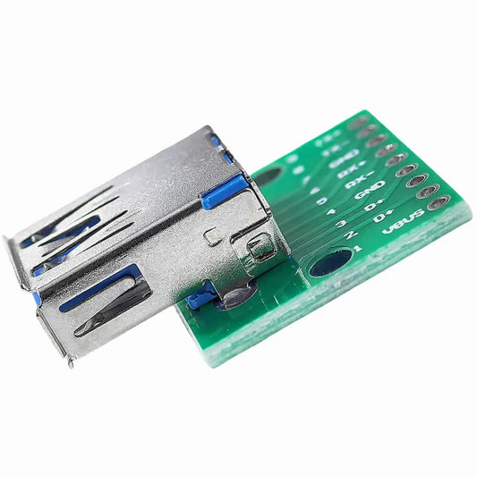 USB 3.0 to 2.54mm DIP A Female Adapter Module PCB Breakout Board for Arduino DIY Projects