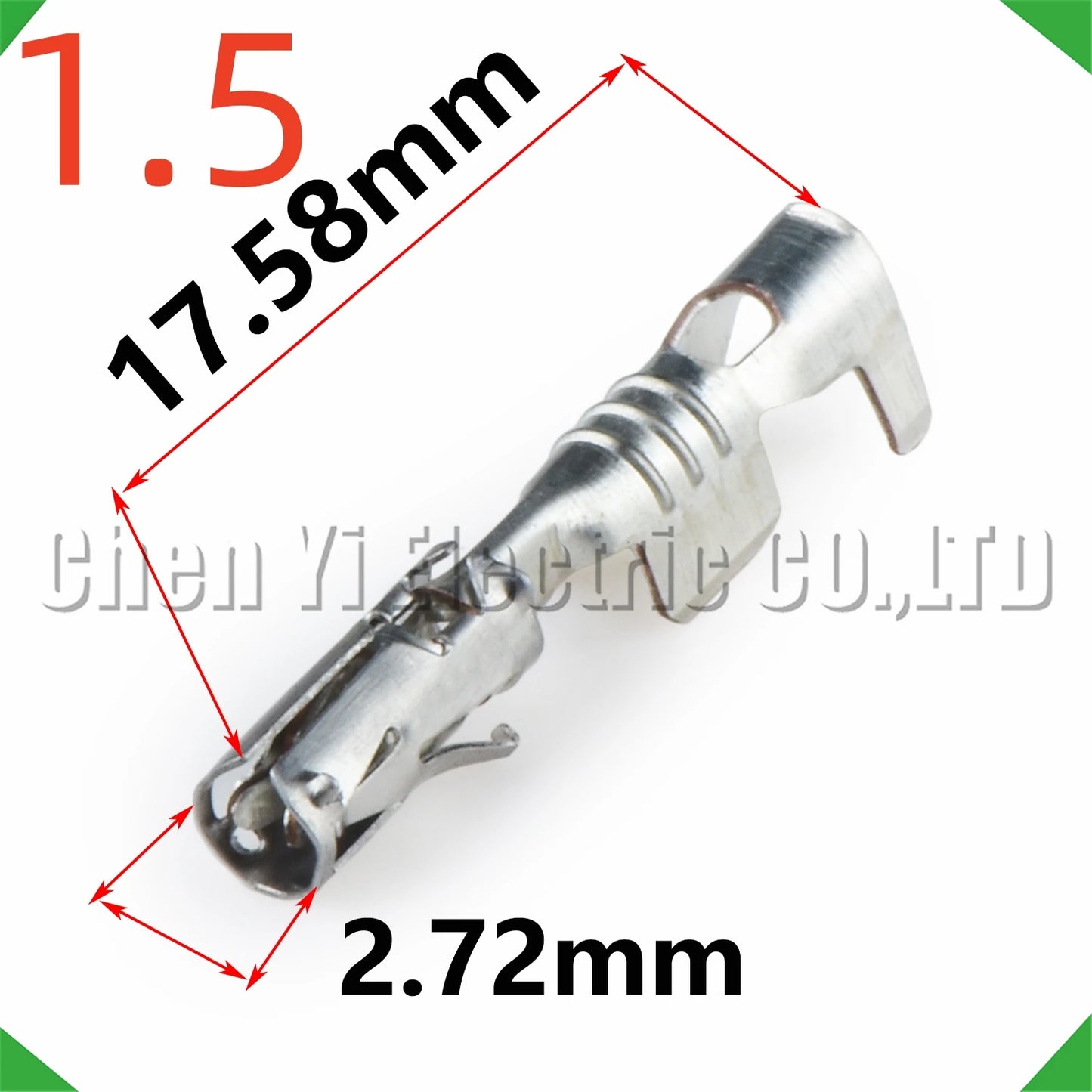 50 Pcs 0.6/1.5 mm Male or Female Wire Crimp Pins for 64322-1039 64323-1039 Sheath Automotive Connectors Wire Harness Plug