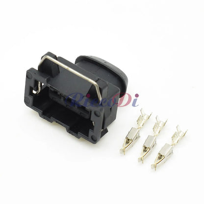3-Pin 3.5mm Waterproof Connector 357972763 DJ7032-3.5-11/21 PA66 Male Female Socket Plug for VW