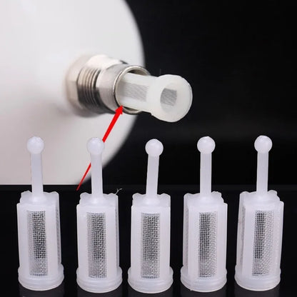 Car Paint Spray Gun Filter Replaceable Nylon Fine Mesh Anti-Clog 5/10/20pcs