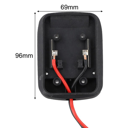 BL1830 Replacement Battery Adapter Jump Starting Batteries Strong Grip Clamps Booster Battery Cables Easy To Use For BL1815