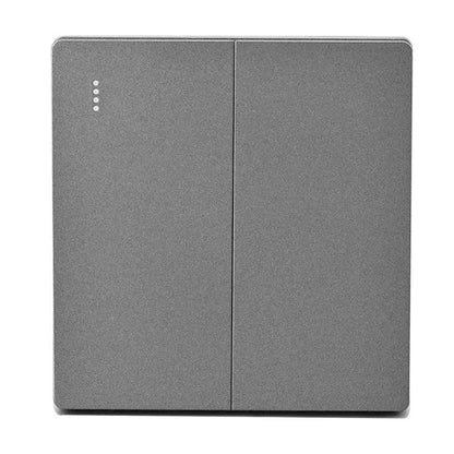None Gray Button Switch Switches 1 2 3 Gang 86mm Flame Frameless PC Material Push Retardant Rocker Switch None