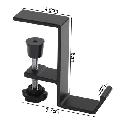 Adjustable Hanger Headphone Holder Organize Space Keep Bags Off Floor Easy Installation Lightweight And Portable Non-Slip Design