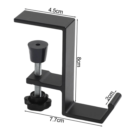 Adjustable Hanger Headphone Holder Organize Space Keep Bags Off Floor Easy Installation Lightweight And Portable Non-Slip Design