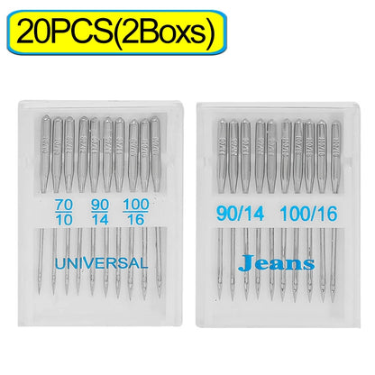 Universal Sewing Machine Needles Regular Point 100/20PCS
