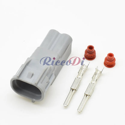 6189-0031 2 Pin Automotive Connector Male Female Fog Light Lamp Socket Reverse Radar Plug