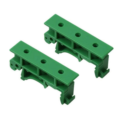 PCB DIN C45 Rail Mount Adapter for DIN 35 Mounting Rails, Plastic PCB Bracket Clips, 35mm Electrical Part