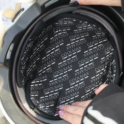 Breathable Motorcycle Helmet Liner Cap Quick Dry Sweat Wicking Pad