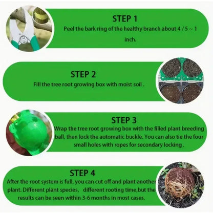 5/20 Plant Rooting Equipment High Pressure Propagation Ball Garden Graft Box Grafting Rooting Growing Breeding For Garden Tools