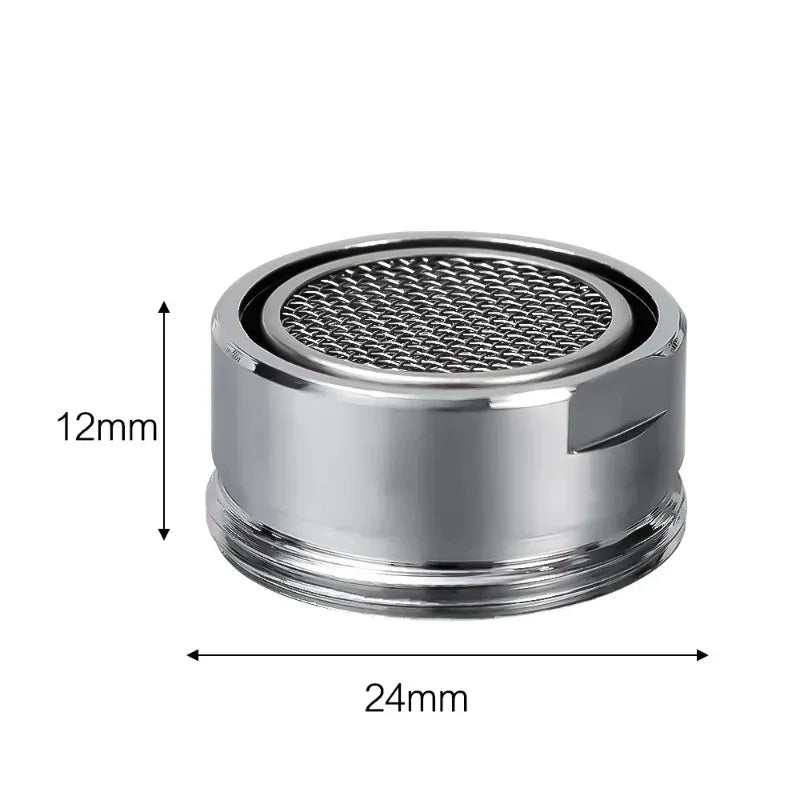 10/1PCS Faucet Aerator Brass Stainless Steel Faucet Bubbler Replaceable Thread Mixed Nozzle Anti-splashing Bathroom Accessory