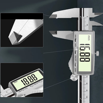 Rechargeable Vernier Digital Caliper High For Precision-Jewelry Depth Gauge Measuring & Gauging Tools