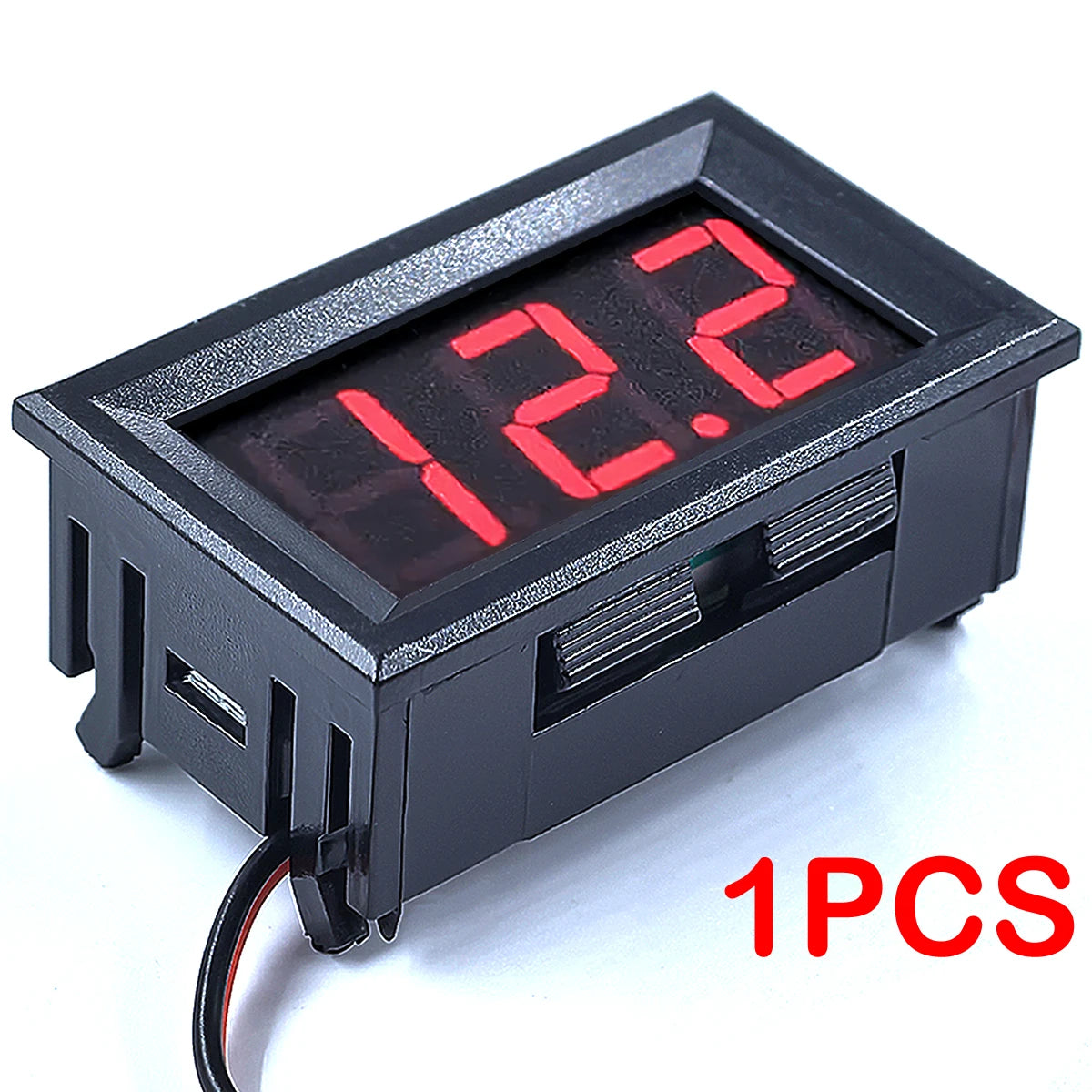 DC 4.5V-30V Digital Voltmeter Ammeter 0.56 Inch Two-Wire LED Display Voltage Current Meter for Car Motorcycle and DIY Electronics