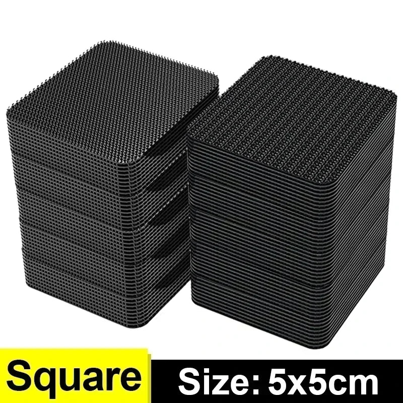 Wholesale Double Faced High Adhesive Fixing Stickers Carpet Pad Dashboard Mat Fixed Patch Home Floor Anti Skid Grip Tape Sticker