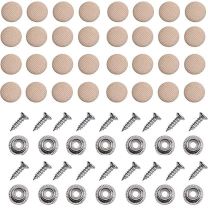 Car Interior Roof Headliner Ceiling Cloth Fixing Screw Buckle Rivets 20mm — 10–20pcs
