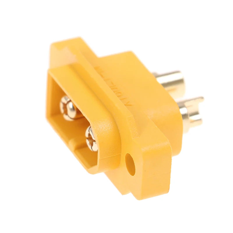 New 5pcs AMASS XT60E-M Mountable XT60 Male Plug for RC Drone FPV Racing Fixed Board