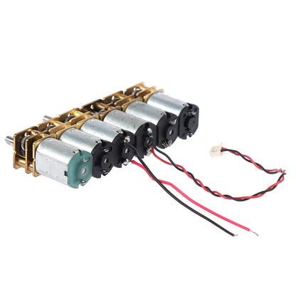 1pc Metal Gearbox Reducer  Electric Motor DIY Toy Micro N20 Gear Motor Slow Speed