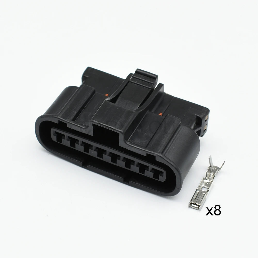 Automotive 8-Pin Waterproof Connector — MAF Sensor & Ignition Distributor Socket for Mitsubishi Lancer