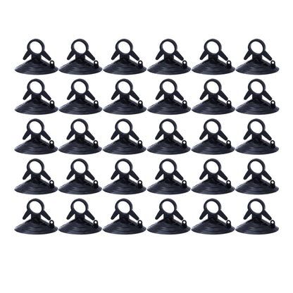 30/10Pcs Car Sun Visor Suction Cups Dovetail Front Gear Sun Visor Suction Cups Transparent PVC Suction Cups Car Decoration