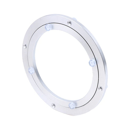 Smooth Swivel Plate Rotating Table Rotating Round 5/5.5/8/10/12 Inches Aluminum Ball Bearing Turntable Bearings Swivel Plate