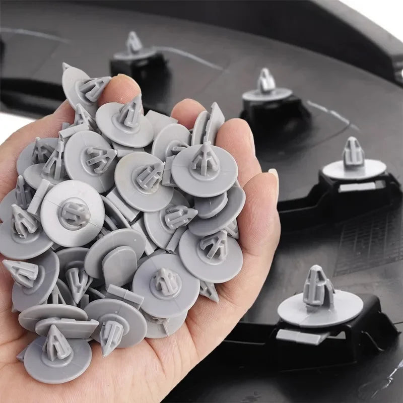Car Fender Plastic Rivet Clip — Wheel Arch Trim Clips Fastener for BMW Mini R50 R53 10/50pcs