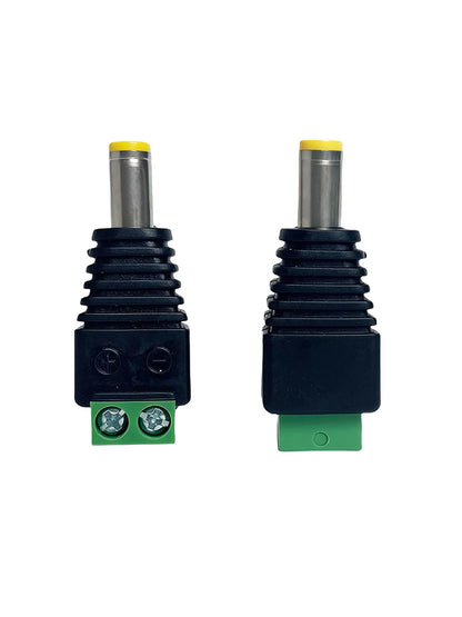 12V DC Power Terminal Block Connector Plug Adapter for TV CCTV Camera LED Strip Light SMD Wire Connection