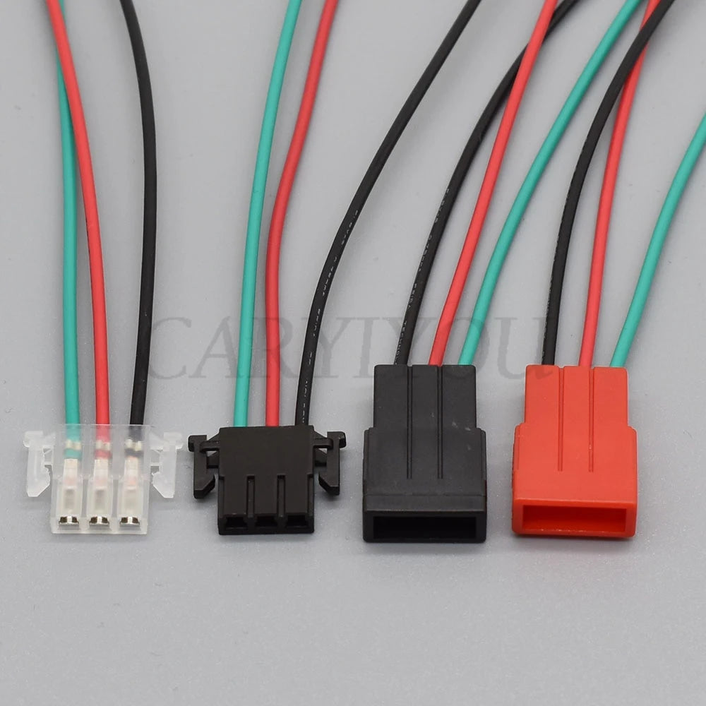 3-Pin 2mm Connector DJ7031-2-11/21 PA66 Male Female for VW Automotive Electrical Wire Harness