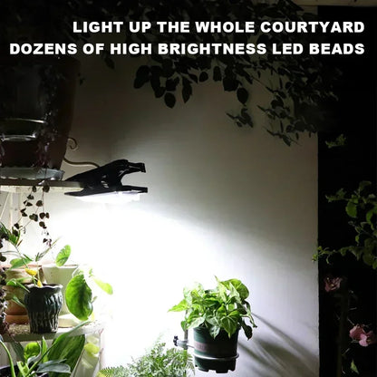 2PCS LED Solar Motion Sensor Lights IP65 Waterproof Security Lamp