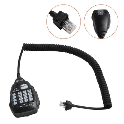 Speaker Microphone For AnyTone AT-778UV AT-588UV For Walkie Talkies VHF UHF Dual Band 136-174MHz 400-490MHz Noise Reduction