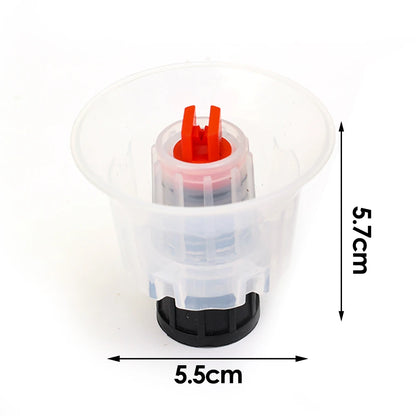 16mm Foam Nozzle Car Wash Foam Spray Nozzle Windscreen Fan Foam Nozzle Internal Thread Car Wash Water Gun Nozzles