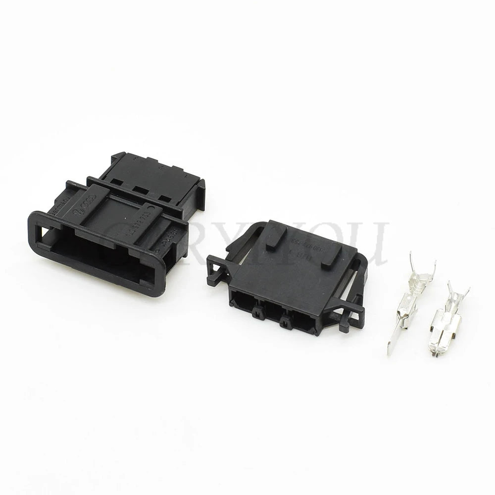 3-Pin AC Blower Motor Connector 1J0972752 1J0972762 DJ70339B-6.3 PA66 for VW Audi POLO LaVida