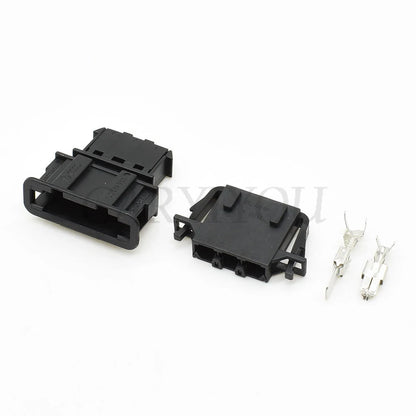3-Pin AC Blower Motor Connector 1J0972752 1J0972762 DJ70339B-6.3 PA66 for VW Audi POLO LaVida