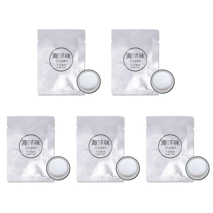 Car Solid Perfume Tablets Air Vent Perfume Refill 5 Flavor Air Freshener Car Interior  Perfume Diffuser Tablet Accessories