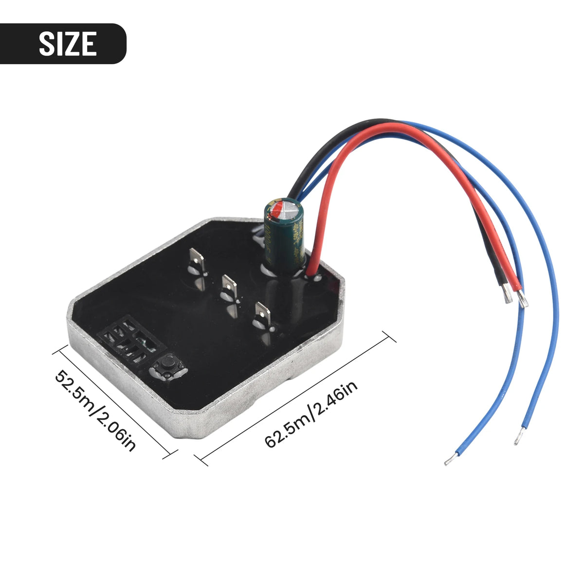 Replacement Control Board for Electric Angle Grinder Brushless Lithium Model Suitable for Dayi Line Controller