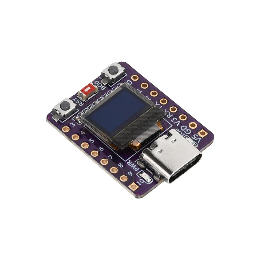 ESP32-C3 0.42-Inch OLED White Display Development Board WiFi Bluetooth Ceramic Antenna Type-C for Arduino