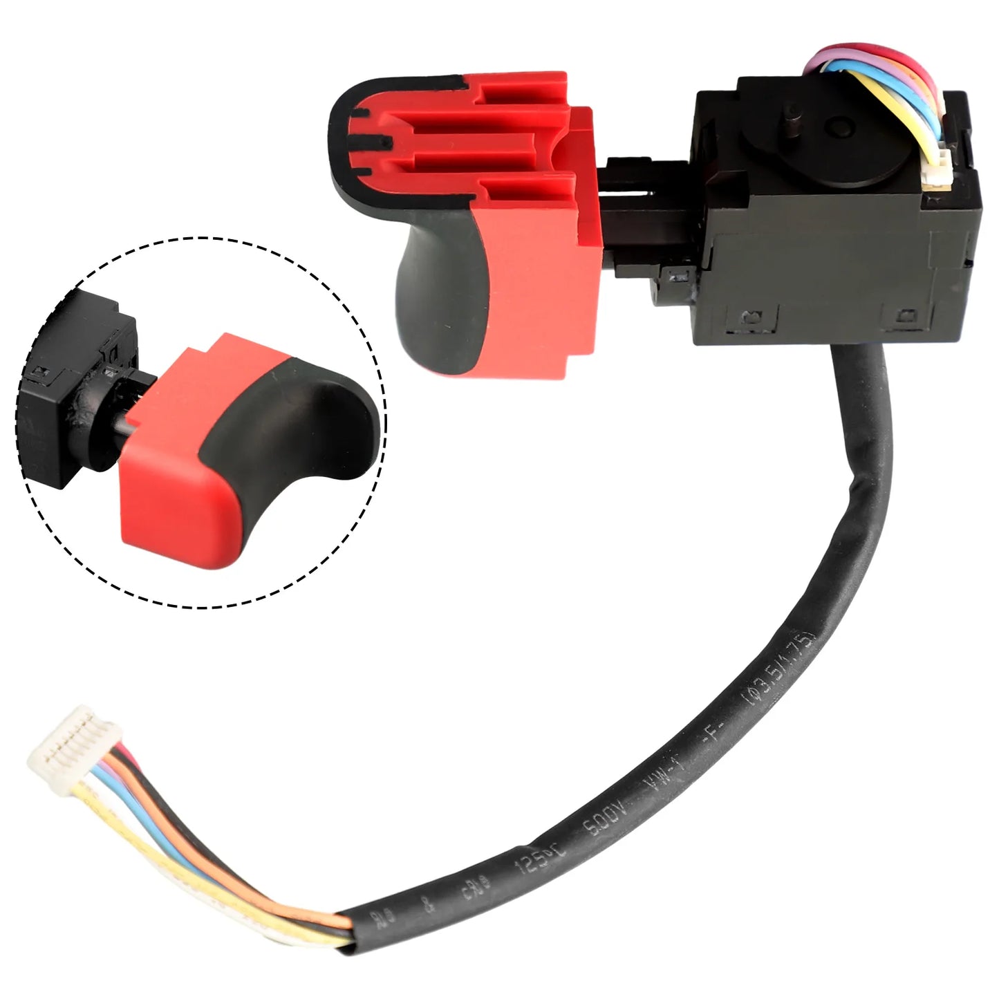 Power Tool Switch Compatible with SB12BL SB18LBL BS18LBLQ SSD12BL 343411770 Replacement Part for Cordless Drills 7 2V to 24V