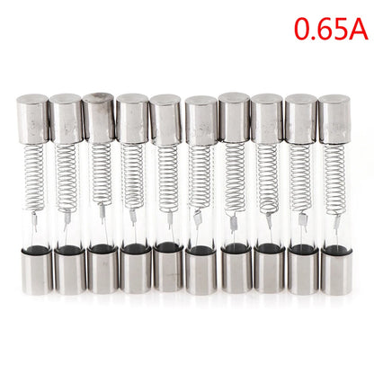 10PCS 5KV Microwave Oven Fuse High Voltage Fuse 0.65A 0.7A 0.75A 0.8A 0.9A