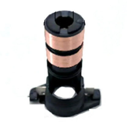 JDH-015-2 Generator Collector Copper Head Slip Ring Copper Ring 16x7.1x8(51.6) Mm 2Rings For DC Motor Electric Motor Collecting