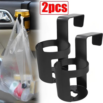 1/2PCS Car Back Seat Cup Holder Multifunctional Hanging Mount Drink Storage Holders Auto Truck Interior Water Bottle Organizer