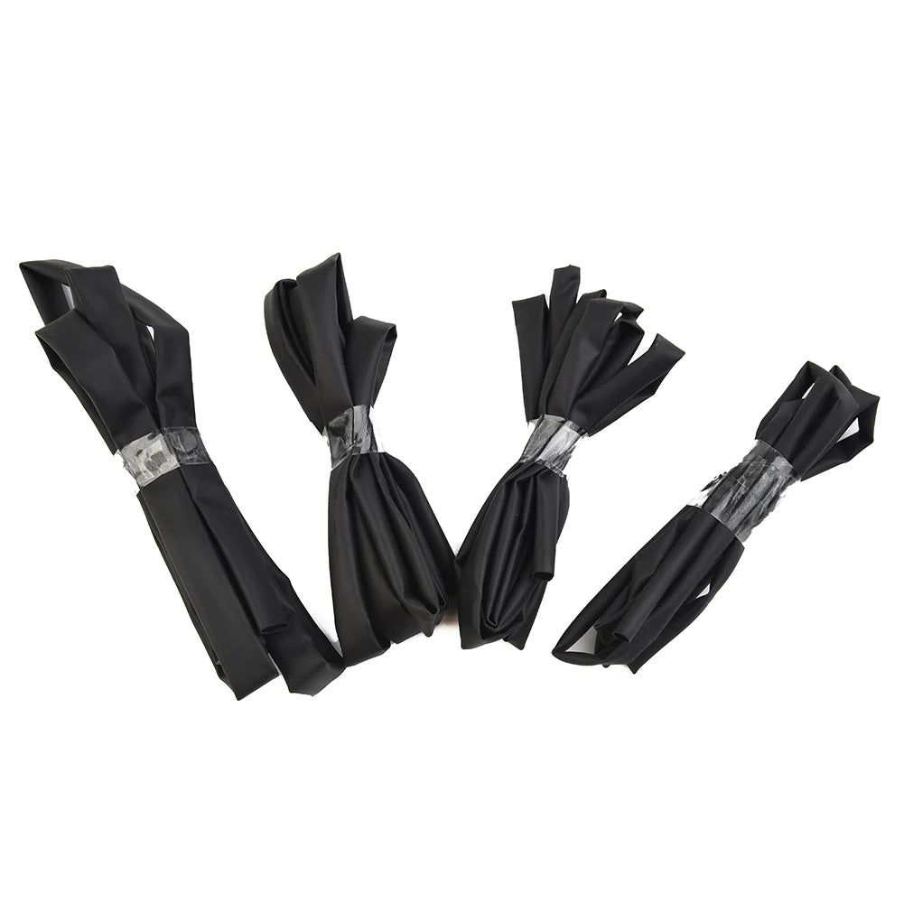Set of 4 Heat Shrink Tubes for Electrical Wiring Each 1 Meter Sizes 3mm 4mm 5mm 6mm Used for Insulation and Repair